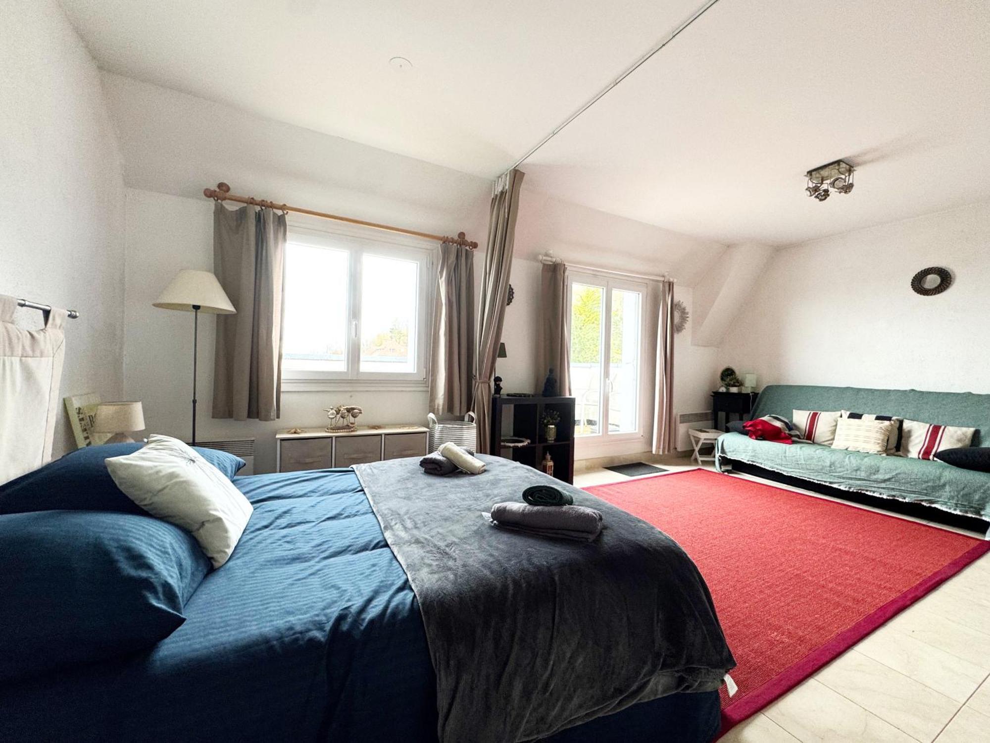 A 10 Minutes A Pieds De La Plage, Residence La Corniche Du Mont Canisy - Traveller Award 2023 Blonville-sur-Mer Exteriör bild