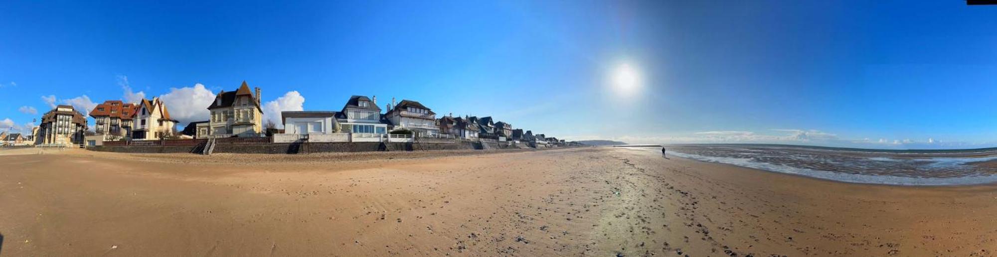 A 10 Minutes A Pieds De La Plage, Residence La Corniche Du Mont Canisy - Traveller Award 2023 Blonville-sur-Mer Exteriör bild